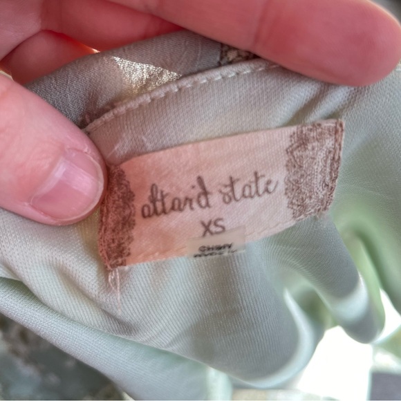 Altar’d State Long Sleeve Bandanna Print Wrap Front Dress - Picture 10 of 14